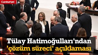 Hatimoğulları'ndan 'çözüm süreci' açıklaması: Bahçeli'nin 1 Ekim'de başlattığı bir süreç var...