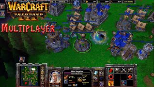 Warcraft III Reforged Beta Gameplay, Combo 2 Mage 1vs1, 1080p 2