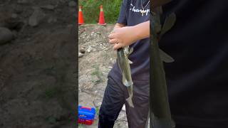 River fishing Large mouth bass