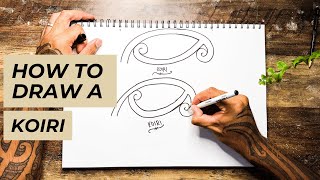 How To Draw A Māori Koiri Pattern - Easy To Follow Māori Art Tutorial