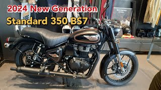 New Royal Enfeild 350 Standard BS7 Model in 2024 Price, Mileage