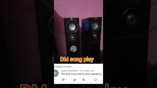 Tower speaker9500 high bass DM song#speaker#bass#shortsfeed#viral#shortsviral#shorts ##ytshortoutube