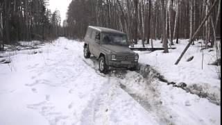 У Гелентвагена также все отлично с геометрической проходимостью