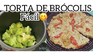 TORTA SAUDÁVEL DE BRÓCOLIS 🥦 FÁCIL E DELICIOSA#bolosaudavel#receitas#torta