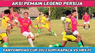 PENAMPILAN  APIK TIM HRS FC VS SOPI KAPALA DANYONPOAD CUP