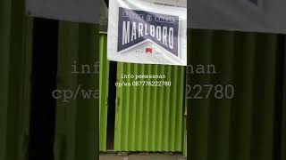 pemasangan pintu folding gate baru dan servis pengecetan folding gate lama