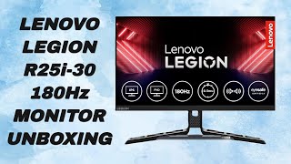 Lenovo Legion 180Hz Monitor Unboxing | Best monitor of 2024 | Lenovo-R25i-30