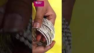 Meesho Bangles Haul | White Bangles Design | Meesho Affordable Bangles