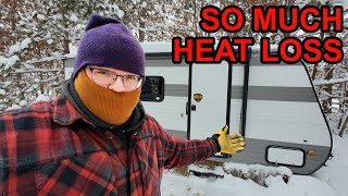 CAMPER LIVING in an ARTIC BLAST! | My Strategy