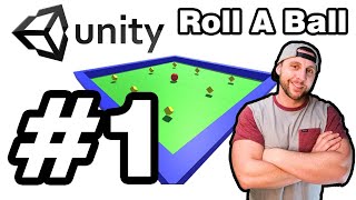 Unity Beginner Basics | Video Game Design 2021/22 | Roll A Ball #1 !