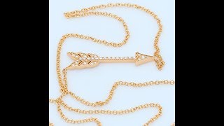 Tiffany & Co. Arrow Pendant in 18K Rose Gold