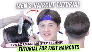 Men's Haircut Tutorial 2023 | How to Cut a K-Pop Haircut Step by Step by Eva Lorman