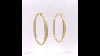 Σκουλαρίκια κρίκοι MM1031 - 360 Video | Haritidis Jewelry #hoops #earrings