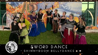 ShimmyBOOM Bellydance Sword Dance - Global Caravan Tribal Bellydance Format