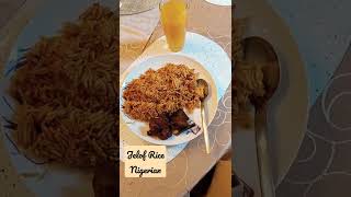 😍Nigerian Jelof Rice| Nigerian food| Food Shorts | Healthy Life| Rice | How to| Food combinations.