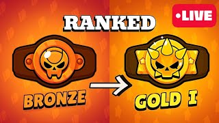 de " BRONZE A OURO NO RANQUEADO AO VIVO🤪 com aleatórios -  Brawl Stars