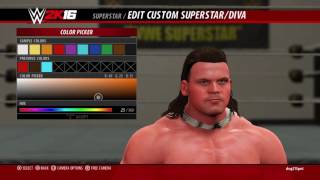 WWE 2K16 fixing wwf tatanka.