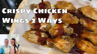 Crispy Chicken Wings 2 Ways||Quick and Easy Crispy Chicken Wings||Mom and Daughter Cooking Together