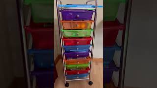 10 drawer organizer   GREAT for crafts and school materials