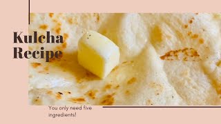 How to make Tawa Kulcha (Matar kulcha, Chola Kulcha)|All purpose Flour Indian bread| Naan kulcha