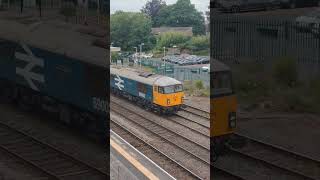 2x class 69s passing through Wellington station