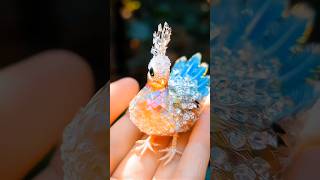 Miniature peacock: The beauty of small world .#mini #peacock #funny #cat #viralshort