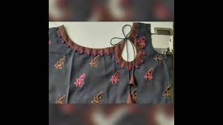 Simple Black Galay K Design2024  || Churidar Neck Designs Boat Neck || Gale Ke Design 2024