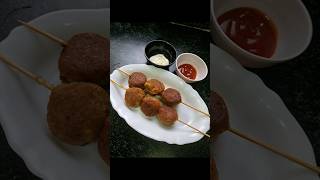 potato skewer balls recipe| snacks recipe#shorts #youtubeshorts