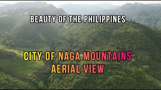 City of Naga Mountains Aerial View 4K | Cebu | Certified Batangueñong Layas | Sasama ka ga?