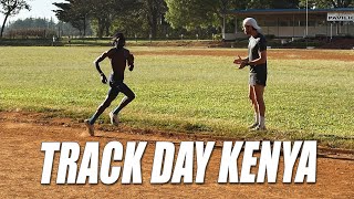 ENTRENAMIENTO SALVAJE EN UNA PISTA DE KENIA CON ATLETAS DE ÉLITE