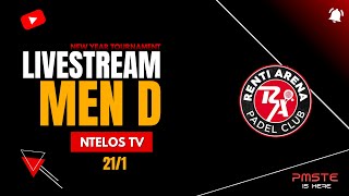 LIVE 🔴 MEN D _ FINAL / RENTI ARENA PADEL CLUB  (21/1/2024)