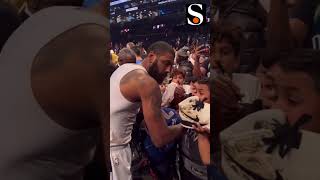 Kyrie Gets Love In Brooklyn #nba