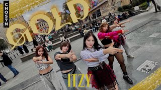 [ONE TAKE | KPOP IN PUBLIC TÜRKİYE] ITZY - 'GOLD' Dance Cover by CHOS7N