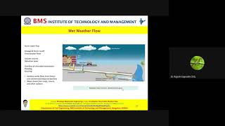 BMSIT CIVIL Lecture Dr. Rajesh Gopinath MWE Dry Weather Flow and Wet Weather Flow Module 1