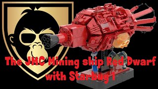 The Jmc Mining ship Red Dwarf with Starbug 1 *** Speed Build and Review ***