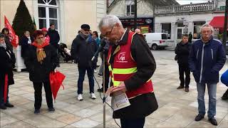 Réforme des retraites : manifestation à Châteaubriant