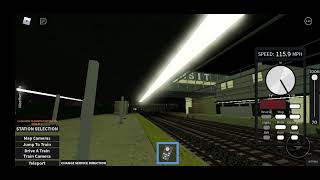 FASTER! Amtrak Metroliner Cab Car With AM7