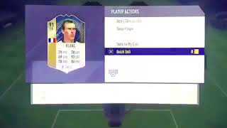 Quick selling full untradeable prime icon team fut 18