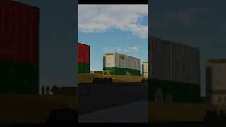 Fast BNSF Z-Train in Fort Aidan Siding #train #roblox #trending #shorts