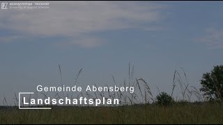 Intro: Landschaftsplan Stadt Abensberg