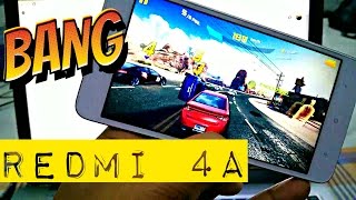 XIAOMI REDMI 4A HARDCORE GAMING TEST || ASPHALT 8 RAM PROCESSOR || APRIL 2017