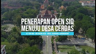 UNS Masuk Desa - Penerapan Open SID Menuju Desa Cerdas