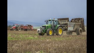 1700Hp by 7 tractor John Deere & New Holland & Zetor on one field.