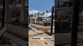 🌴🏖️Antalya sea,Konyalty beach #turkey