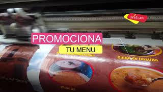 Promociona tu menu