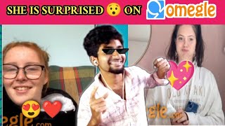 SHE IS SURPRISED On Omagle 😃|Telugu boy crazy on omagle|funniest omagle ever|beri220