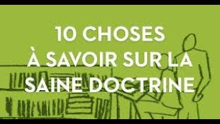 Questions/Réponses sur la saine doctrine