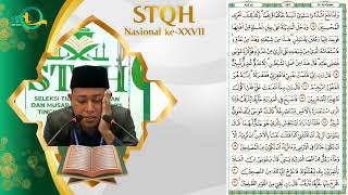 Habibi Rahman (Bali) Tilawah Dewasa || STQH Nasional 2023 Jambi