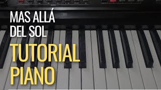 Más allá del sol |  Aunque en esta vida  |  Tutorial piano acordeón