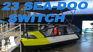 2023 Sea-Doo Switch Pontoon and new accessories